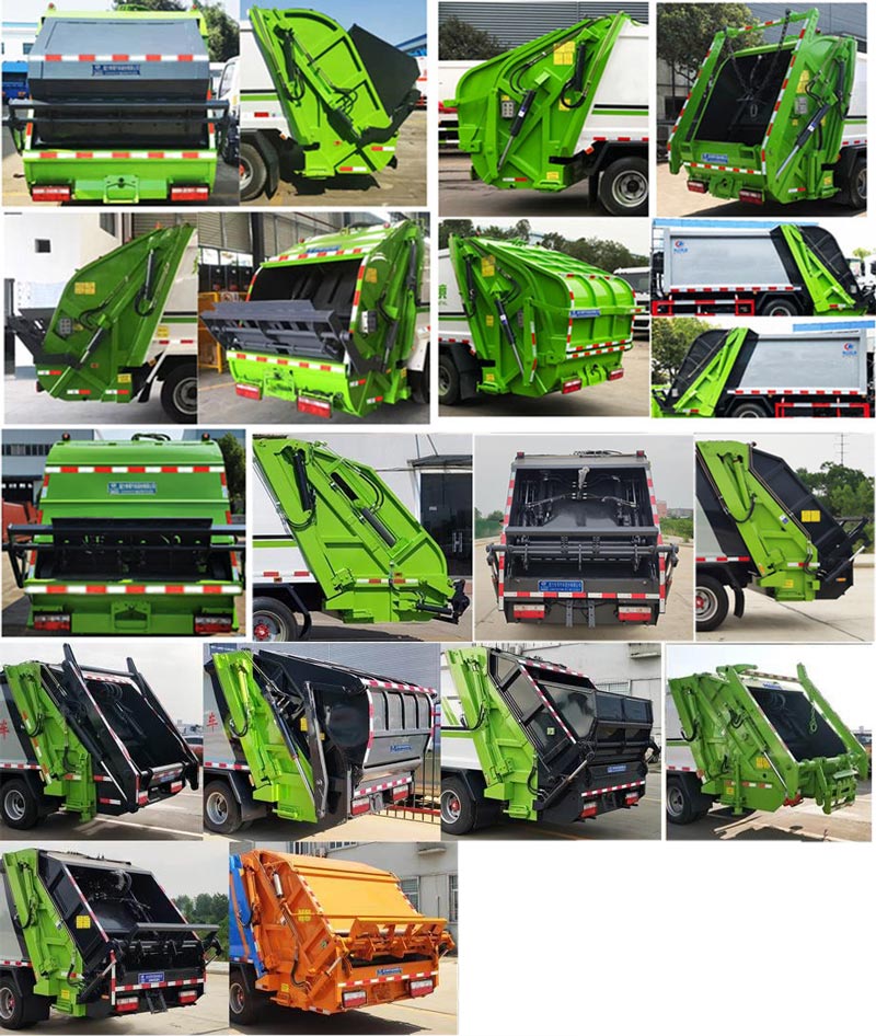 程力威牌CLW5070ZYSH6型壓縮式垃圾車(chē)
